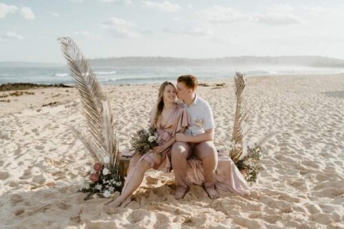 Flowers on the Beach