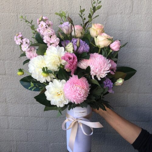 Pastel Vase Arrangement