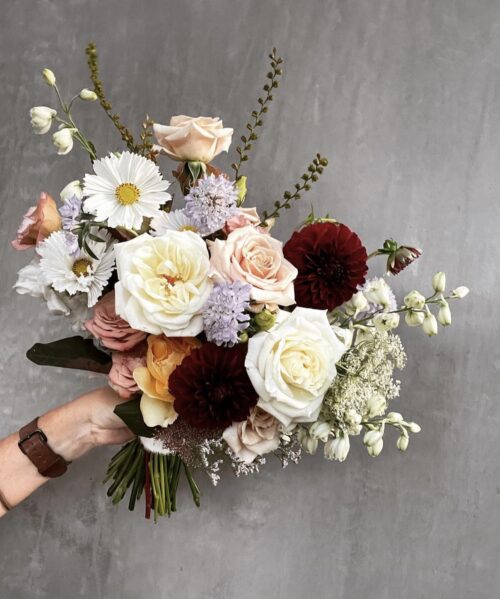 Lush garden style Bridal bouquet