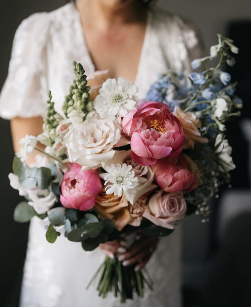 Bright summer Bridal bouquet